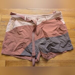 Outdoor Voices Rectrek color block shorts